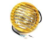 6inch Golden Motorcycle Autocycle Autobike Halogen Headlight Light For Harley