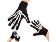 Winter Unisex Knit Skeleton Capacitive Riding Touch Screen Warm Gloves