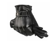 Winter Sports Riding Skiing Touch Screen Leather Warm Gloves