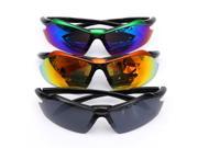 Color Film UV400 Sunglasses Goggles Driving Eyewear Outdoor Sport Cycling Windproof Black