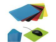 Silicone Slim Comfortable Gaming Mouse Pad Mat 22x15cm Red