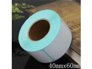 400PCS 40x60mm Printing Label Bar Code Thermal Adhesive Paper Sticker