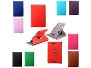 Universal 360 Degree Rotating Folio PU Leather Case Cover For 9 Inch Tablet Pink Universal 360 Degree Rotating Folio PU Leather Case Cover For 9 Inch Tablet Pink