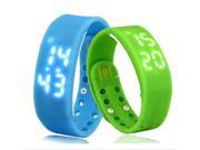 W2 3D Pedometer Temperature Sleep Monitor Bracelet Sport Smart Watch White