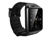 GV08S Bluetooth Pedometer Phone Call Remote Camera Smart Watch Black Silver