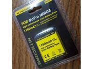 Nitecore NLGP3 1180mAh 3.7v Battery Pack For GoPro Hero3