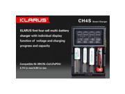 KLARUS CH4S Li ion Ni MH Ni Cd Lifepo4 Multi Battery Smart Charger
