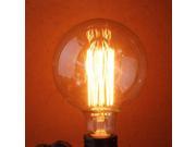G125 E27 60W 110 220V 125x176mm Incandescent Bulb Retro Edison Bulbs 220V