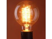 G125 E27 60W 110 220V 125x176mm Incandescent Bulb Retro Edison Bulbs 110V