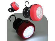 Protable Magnetic Work Light 24 LED Hook Lamp Camping Outdoor Hanging Camp Boat