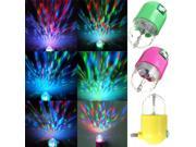 3W Magic Ball Rotating RGB LED Lamp Stage Light for Disco Party Gift AC 85 265V Red