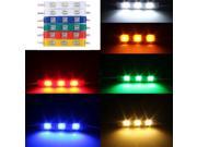 LED 3 SMD 5630 Module Injection Decorative Waterproof Strip Light 12V Blue