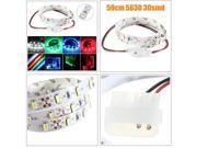 50CM SMD 5630 Non Waterproof LED Flexible Strip Light PC Computer Case Adhesive Lamp 12V Red