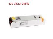 Mini 200W Switching Power Supply 120 240V To 12V 16.5A For LED Strip Light