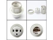 Edison Screw ES E27 M10 Light Bulb Lamp Holder Pendant Socket Lampshade Collar