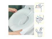 1 Pack 10Pcs Clean Disposable Paper Sanitary Toilet Seat Covers Camping Travel