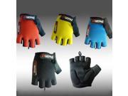 Arsuxeo Men s Bike Bicycle Gloves Half Finger Gloves Riding Gloves MTB Mittens Gloves Red L