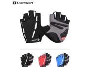 Lambda Cycling Gloves Half Finger Mountain Bike Bicycle Gloves For Bicycle Equipment Red XL