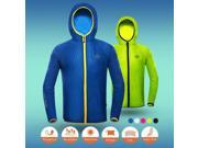 Outdoor Skin Clothing Sunscreen Clothing Raincoat Breathable Windbreaker Jacket Black L