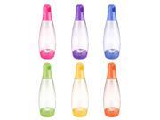 600ml Water Bottle Bowling Creative Glass Kettle Campaign Water Cup For Camping Hiking Purple