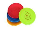 Colorful Flexible Frisbee Dog Training Flying Saucer Puppy Frisbee Red