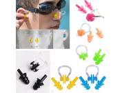 Swimming Nose Clip Earplugs Silicone Soft Swim Ear Plug