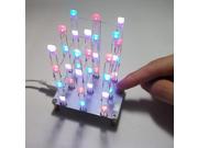 DIY Touch 3x3x4 Color LED Light Cube Kit