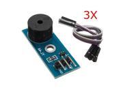 3Pcs 3.3 5V Passive Buzzer Alarm Module For Arduino