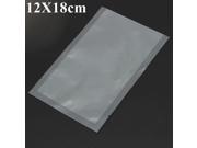 12X18mm Thickened Clear Flat Heat Sealed Vacuum Plastic Bag Food Storage