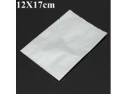 12X17cm Translucent Aluminum Foil Mylar Vacuum Bag Sealer Open Top Food Storage