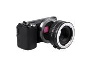 WeiHe DG NEX Auto Focus AF Macro Extension Tube Ring 10mm 16mm Set Metal Mount For Sony E mount Lens