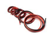 2M AWG Soft Silicone Flexible Wire Cable 12 20 AWG 1 Meter Red 1 Meter Black 16AWG