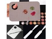 Stainless Steel Makeup Nail Art Color Mixing Palette Spatula Set
