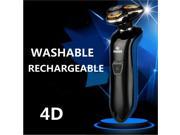 4D Rechargeable Washable Cordless Rotary Electric Shaver Razor