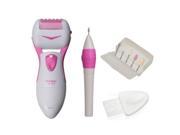 Kemei Electric Pedicure Foot Care Hard Dry Skin Remover Drill File Tool Set