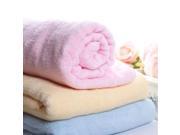 Dokis Large Soft Bamboo Fiber Child Newborn Baby Drying Bath Towel Bathrobe Blue