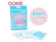 DOKIS 10Pcs Baby Kid Care Waterproof breathability Protected Navel Stick Band aid
