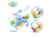 Random Colors Ringing Sound Healthy Baby Crawl Hand Shake Rattle Little Dolphin Ball Bell
