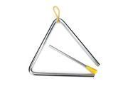 Baby Kids Children 6 Inch Triangle Rhythm Band Toy Musical Instrument Educational Tool