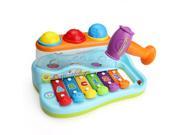 Baby Child Kids Hammer Knock on Piano Toy Xylophone Musical Instrument