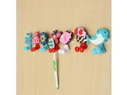 Creative Cute Animals Toothbrush Holder With Suction Cup Butterflies