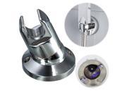 360 Degree Bath Silver Aluminum Up And Down Rotatable Showerhead Holder