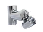 Silver ABS Wall Mounted Rotatable Shower Head Bracket Holder