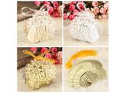 50pcs Candy Sweet Ribbons Butterfly Boxes Wedding Party Gift Candy Box Gold
