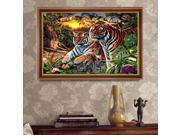 40x30cm 5D Jungle Tigers DIY Diamond Painting Home Decor Cross stitch Kits