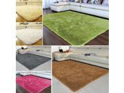 80x120cm Cotton Lint Carpet Anti skid Bedroom Floor Mat Rug Rice Yellow