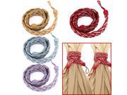 A Pair Tying Rope Tassels Curtain Tieback Handmade Curtain Cord Home Décor Gold