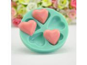 Love Heart Silicone Cake Mold Chocolate Decorating Fondant Mould