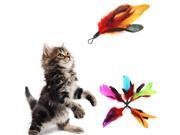 5pcs Pet Cat Feather Teaser Refills For Da Bird Wand Teaser