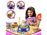 Cutesunlight Pottery Wheel With Clay DIY Device